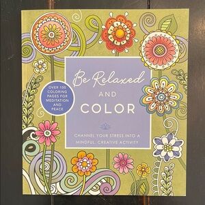 Gift Book - Be Relaxed and Color Book